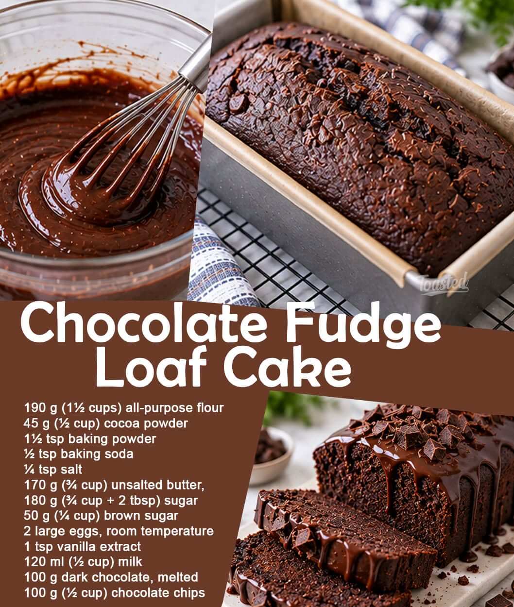 Chocolate Fudge Loaf Cake