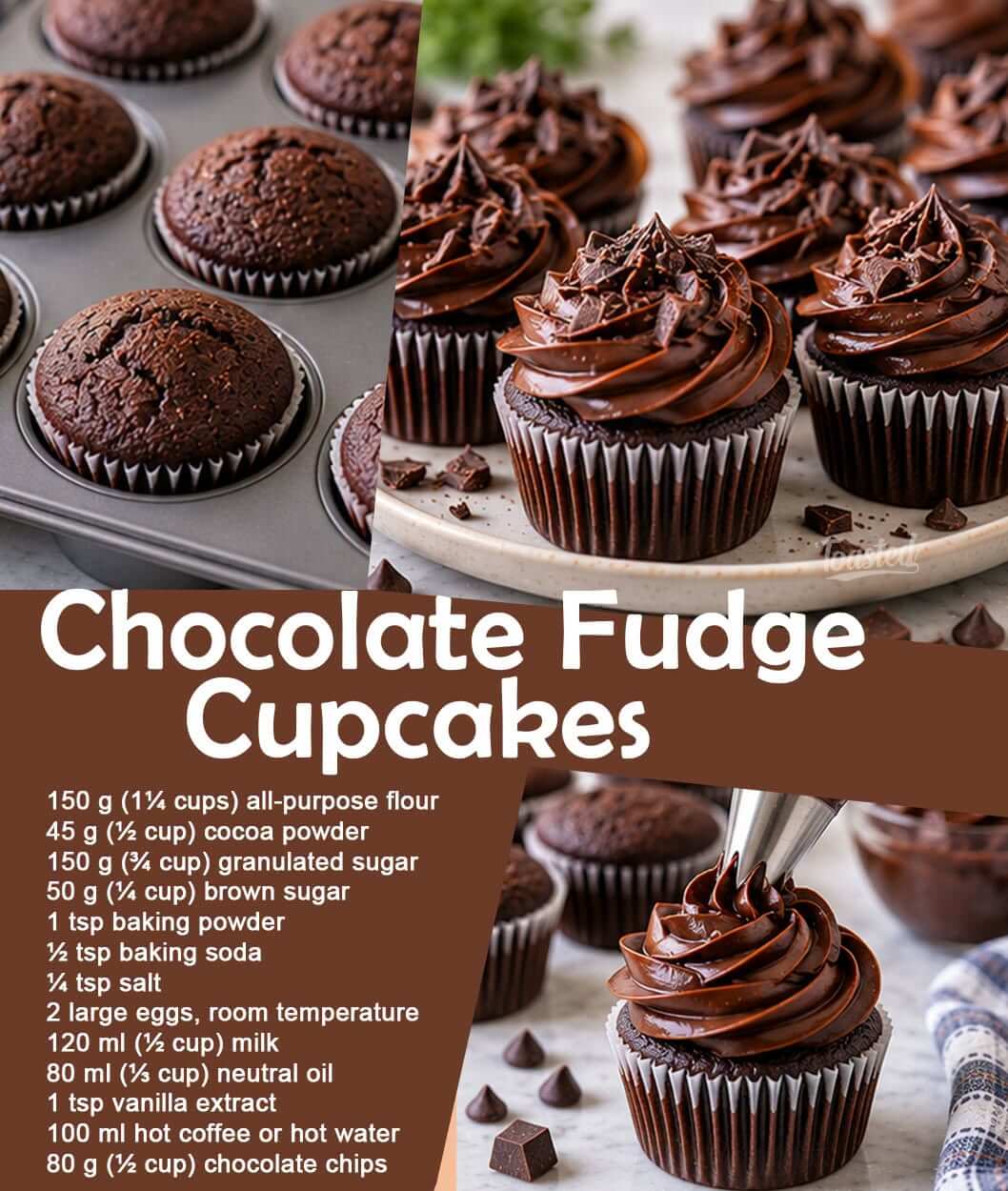 Chocolate Fudge Cupcakes