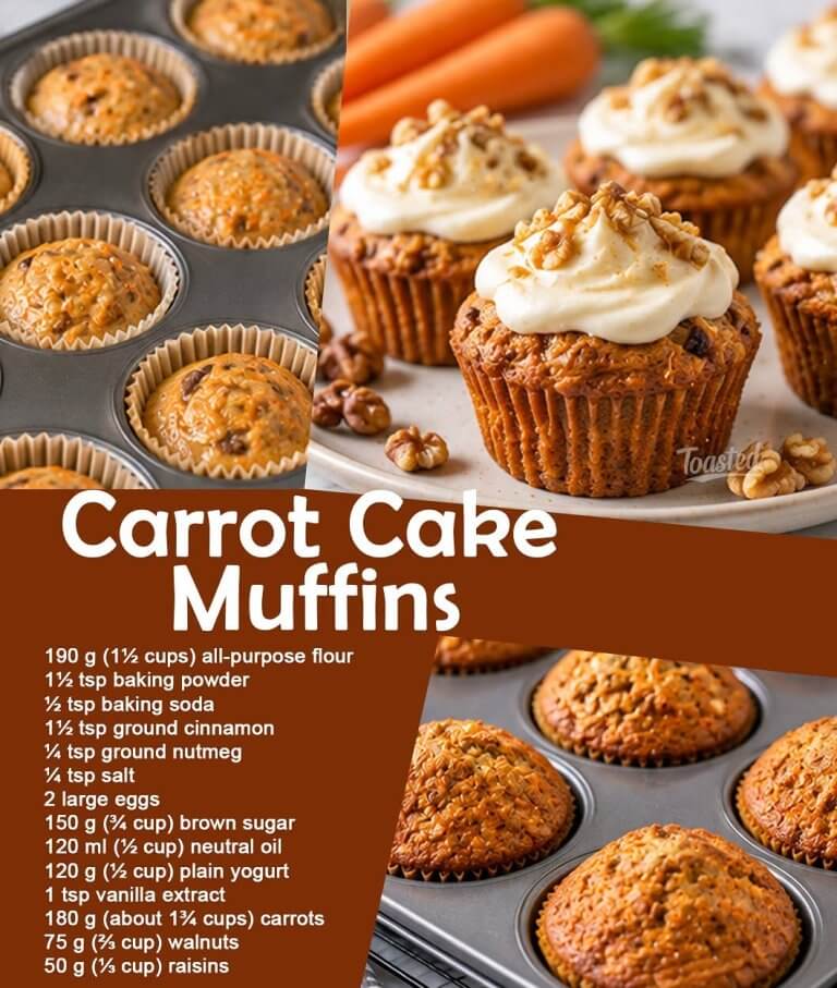 Carrot Cake Muffins