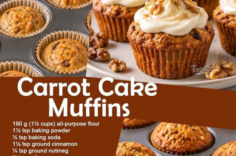 Carrot Cake Muffins