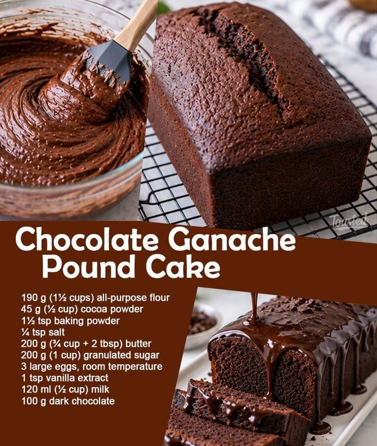 Chocolate Ganache Pound Cake