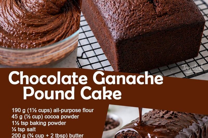Chocolate Ganache Pound Cake