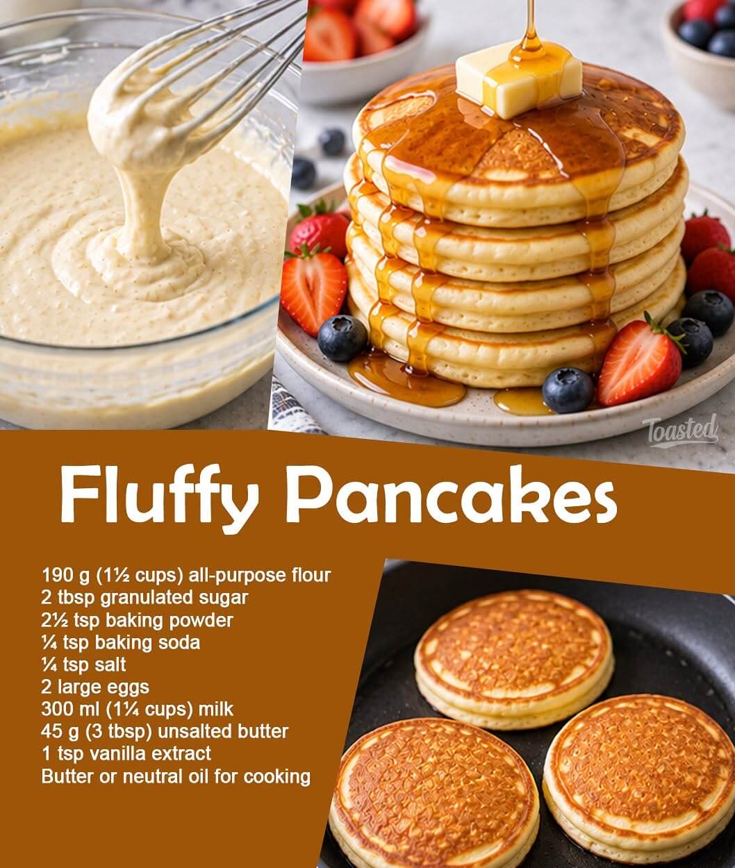 Fluffy Pancakes