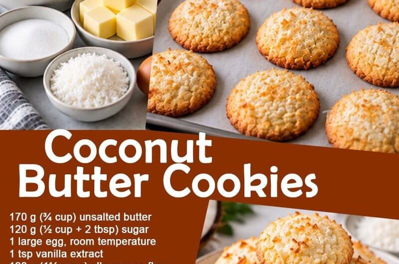 Coconut Butter Cookies