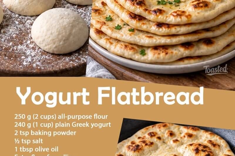 Chewy Yogurt Flatbread