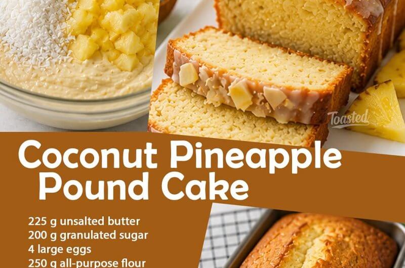 Coconut Pineapple Pound Cake