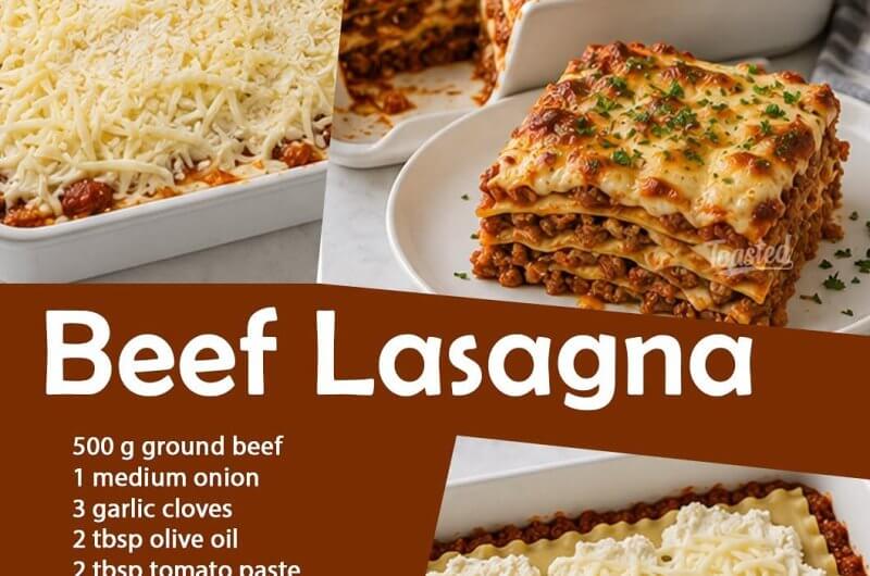 Classic Beef Lasagna
